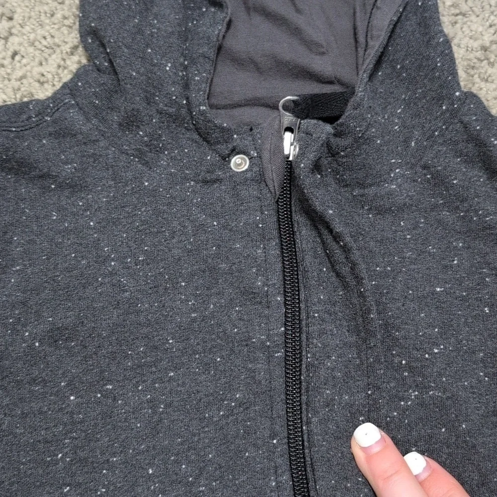 Burts Bees Toddler Jacket Organic Cotton Size 3T Gray Speckle‎